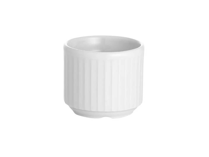 Pillivuyt Coquetier Plissé Blanc