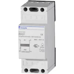 Doepke, Zubehör Gebäudesicherheit, Klingeltrafo RK3U 4812V/2A