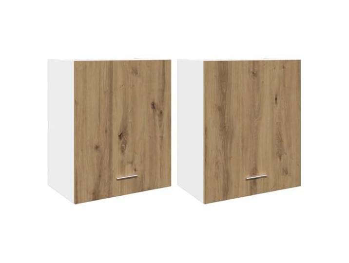 vidaXL Hängeschränke 2 STK. Lyon Artisan-Eiche 50x31x60 cm Holzwerkstoff