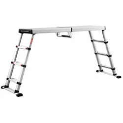 Teleskop-Arbeitsplattform Solid Line 4 Stufen