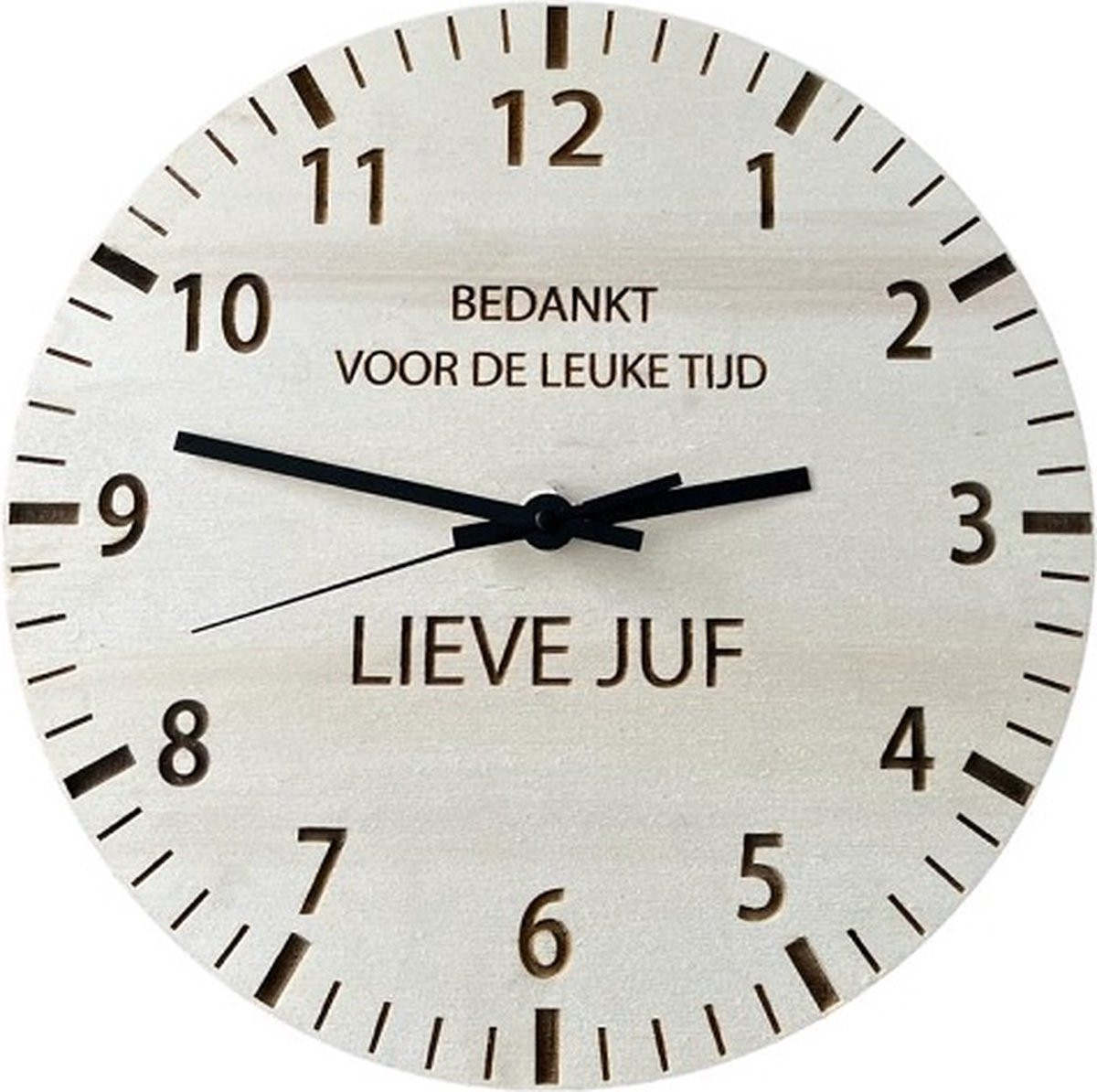 Lieve Juf Klok - Bruin