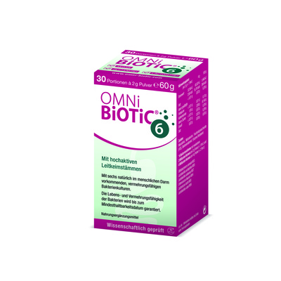 INSTITUT ALLERGOSAN Deutschland (privat) GmbH OMNI BiOTiC 6 Pulver 60 g 09066029