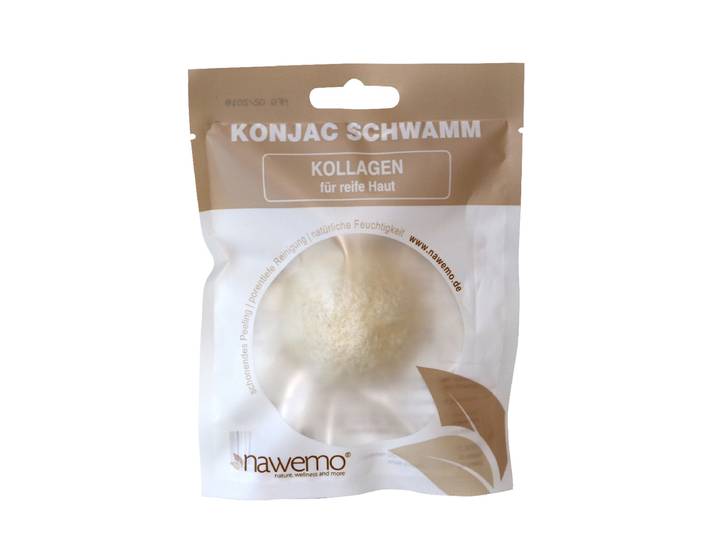 Konjac Schwamm Kollagen, mit Anti-Aging Effekt
