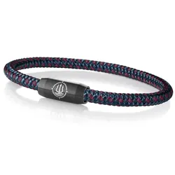 SEEMANNSGARN - HIDDENSEE - navy blau bordeaux - 4MM