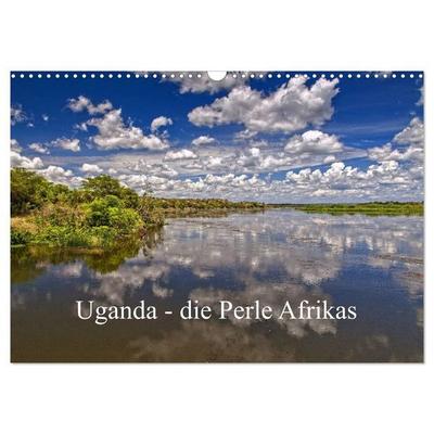 Uganda - die Perle Afrikas (Wandkalender 2027 DIN A3 quer), CALVENDO Monatskalender