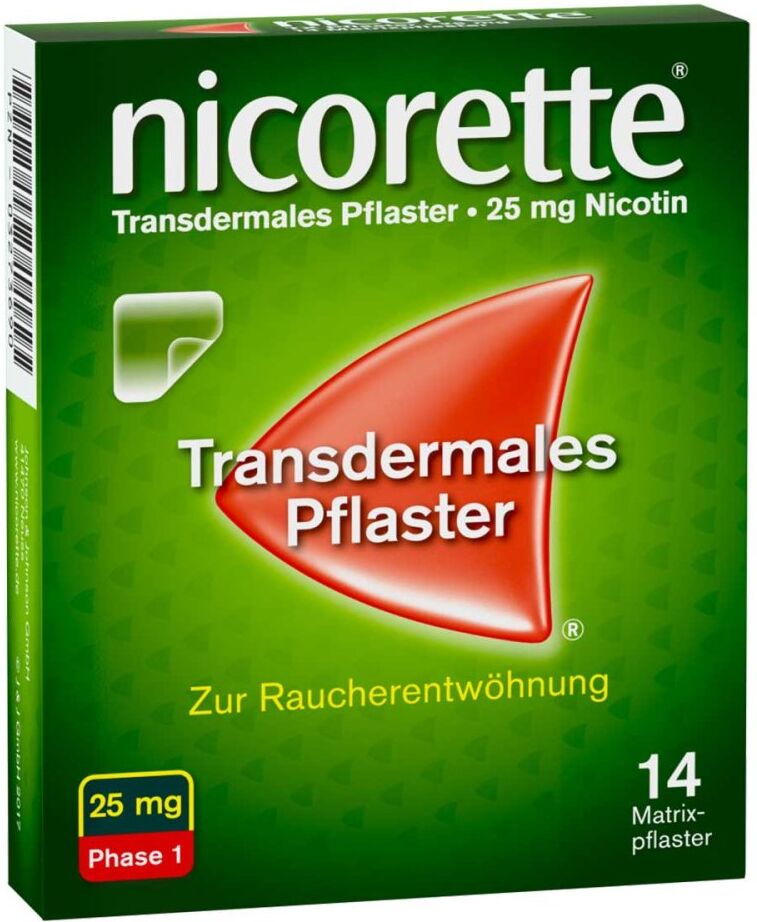 nicorette® TX Pflaster mit 25 mg Nikotin