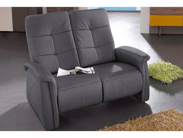 exxpo - sofa fashion Tivoli, Kinosofa, bequem und komfortabel durch die Relaxfunktion (2-sitzig), schmale Armlehnen, hohe Rückenlehne