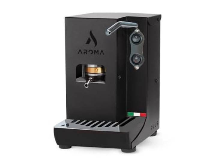 Aroma Plus Espressomaschine Kaffeepads ESE 44 (schwarz)