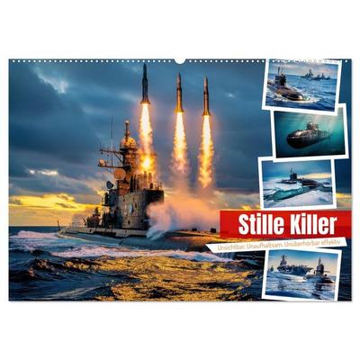 Stille Killer (Wandkalender 2027 DIN A2 quer), CALVENDO Monatskalender