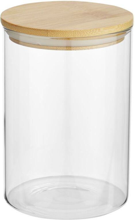 Récipient alimentaire personnalisé 550 ml en verre Boley naturel
