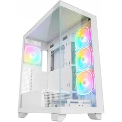 Rampage Obudowa Hydra V1 ARGB biała, PC Gehäuse Zubehör