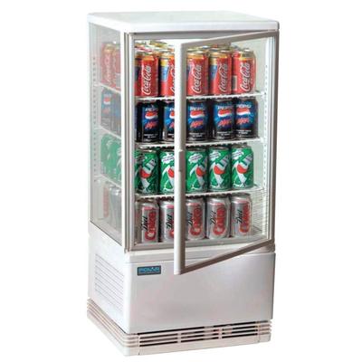 Polar 68 Liter Kühlvitrine - Weiß - Automatisches Abtauen