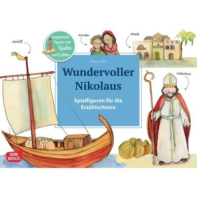 Wundervoller Nikolaus. Erzählschienen-Figurenset, Set von , Don Bosco