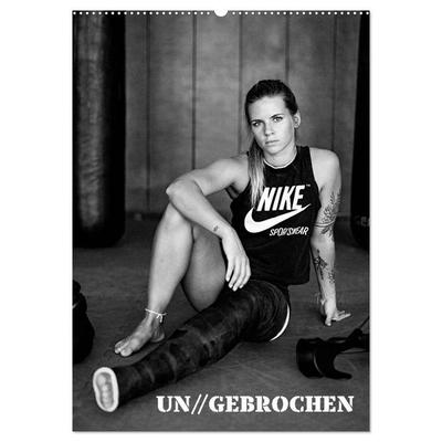 UN//GEBROCHEN (Wandkalender 2026 DIN A2 hoch), CALVENDO Monatskalender
