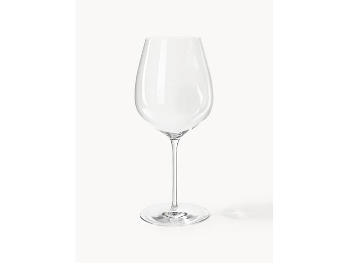 Verres à vin rouge en cristal Galilee, 4 pièces