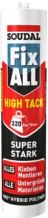 Soudal Colle de montage Fix ALL® High Tack noir 420 g/290 ml (122930)