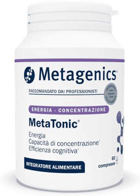 Metagenics Metatonic Integratore Energia e Capacità di Concentrazione 60 Compresse