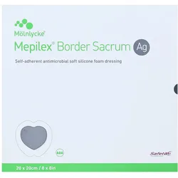 Mepilex Border Sacrum Ag Schaumverb.20x2 5 St