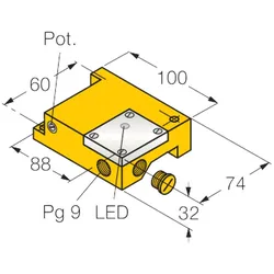 Turck Induktiver Sensor S32SR-VP44X