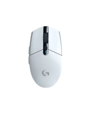 Logitech G305 Maus optisch 6 Tasten kabellos LIGHTSPEED kabelloser Empfänger USB weiß (910-005291)