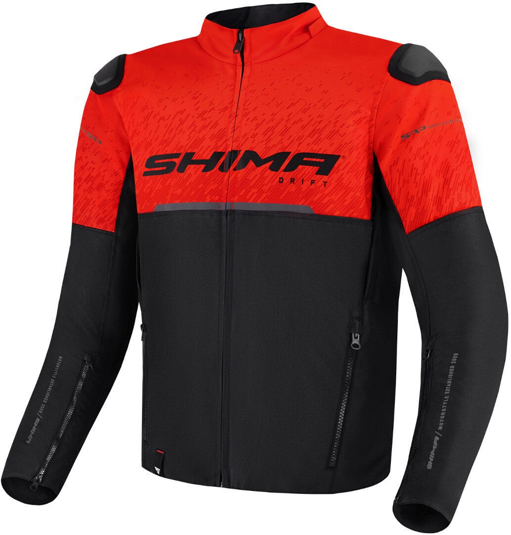 SHIMA Drift Motorrad Textiljacke DRIFT-MEN-RED-M
