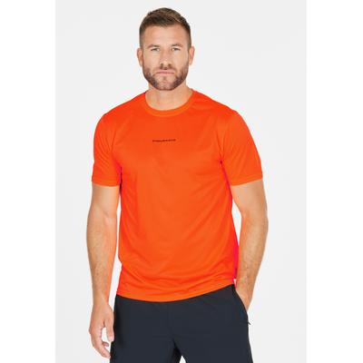 Funktionsshirt ENDURANCE "Alan", Herren, Gr. S, orange, 100% Polyester, unifarben, normal, Rundhals, Shirts Funktionsshirt, mit Quick Dry-Technologie und Stretchfunktion