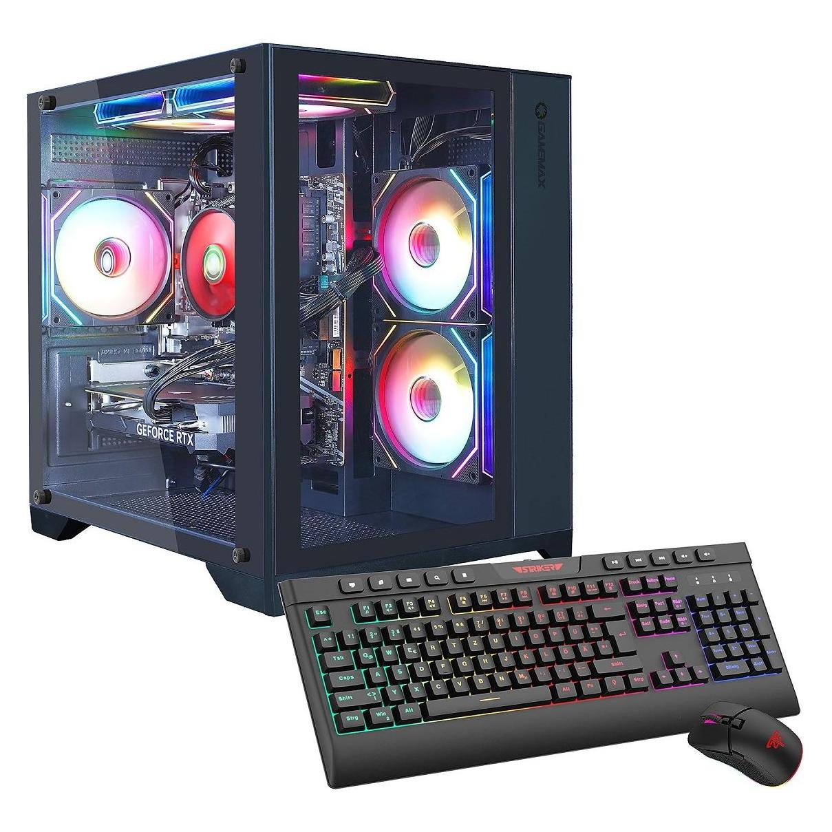 GameMax Infinity Mini BK 7796 (1000 GB, 16 GB, AMD Ryzen 7 5700X, GeForce RTX 5060 Ti) (PCK07796)