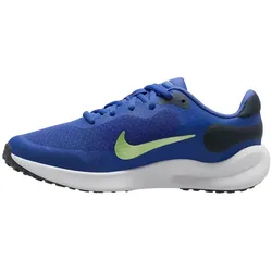 NIKE Revolution 7 Road Laufschuhe Kinder 500 - lt ultramarine/lime blast-dark obsidian 38.5
