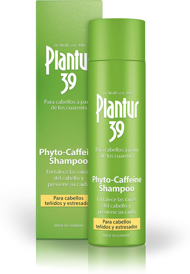 Plantur Shampoo PHYTO-CAFFEINE para cabelos coloridos e estressados 250 ml