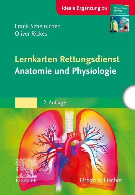 Frank Scheinichen - Lernkarten Rettungsdienst - Anatomie und Physiologie - Preis vom 09.10.2026 07:28:09 h