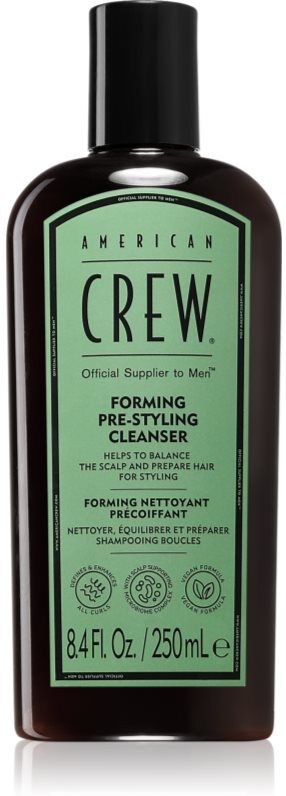 American Crew Forming Shampoo shampoing pour cheveux indisciplinés et frisottis pour homme 250 ml