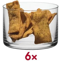 Rona Fingerfood-Glas Paris Apero 280 ml 6 Stück transparent, 8.8 cm