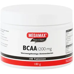 BCAA 1.200 mg Megamax Tabletten 100 St Tabletten