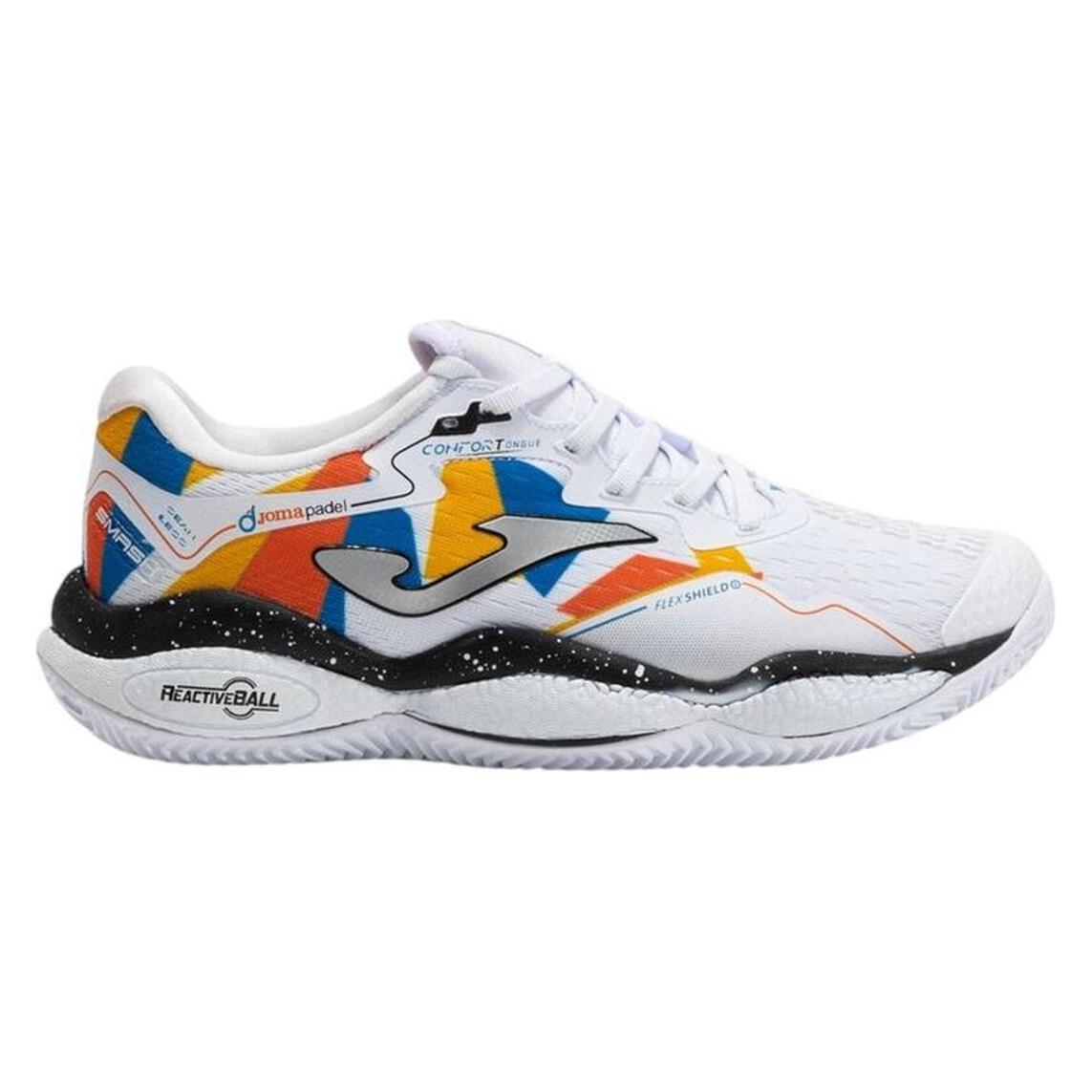 Joma Laufschuhe für Erwachsene Sport Smash 2532 Weiss (41) (TSMAW2532C)
