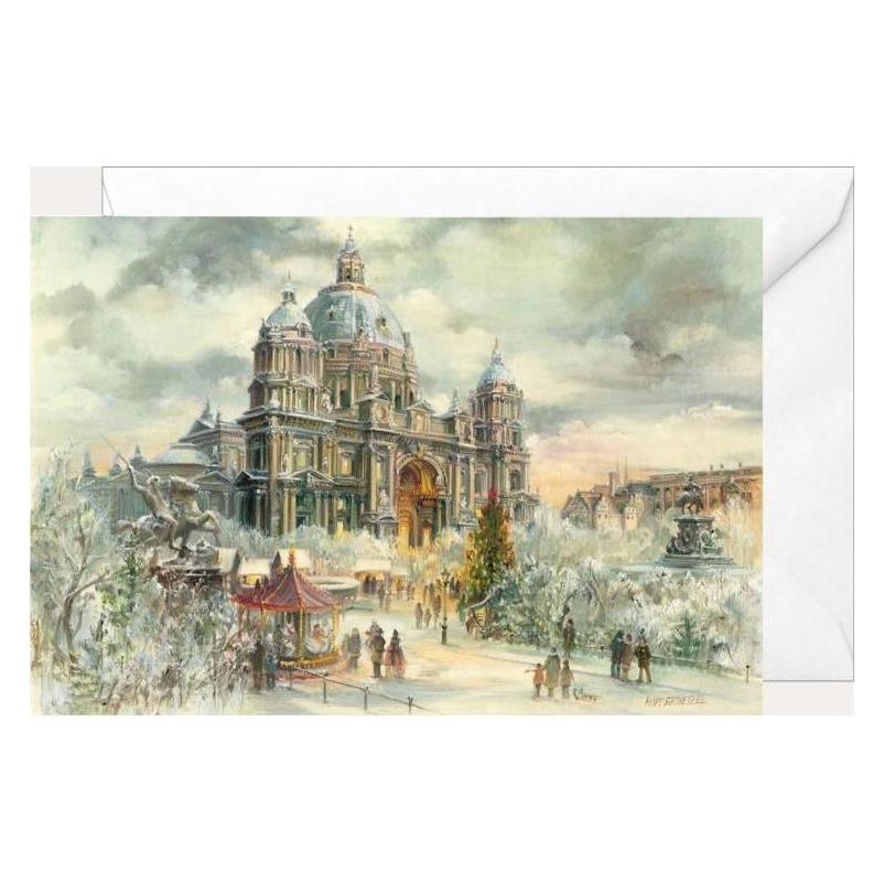 Olewinski & Tochter 2630 - Weihnachtsklappkarte "Berliner Dom" (2630)