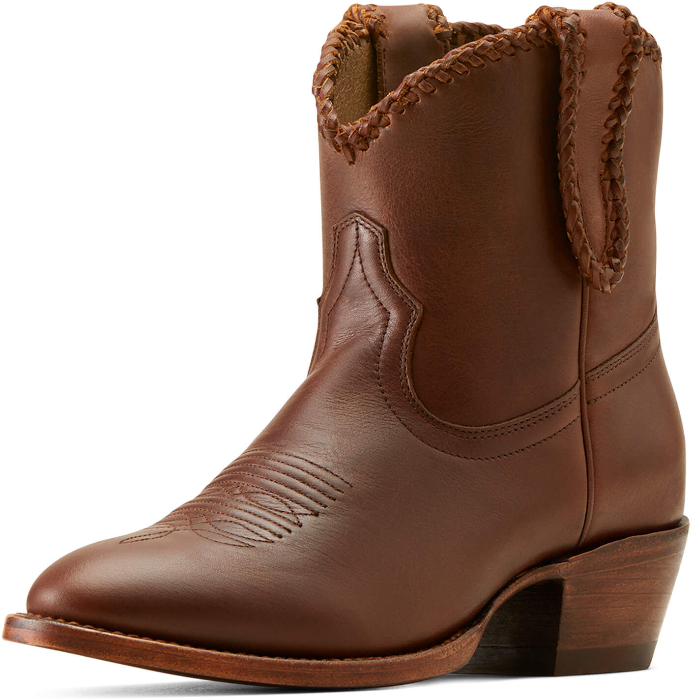 Women's Sterling Cora Cowgirl Boots in Oiled Bridle Leather, Size: 6.5 B / Medium by Ariat