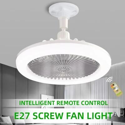 Inspired Living 3 in 1 Rotatable Ceiling Fan With Light And Remote Control E27 Socket LED Fan Lamp 3 in 1 Rotatable Ceiling Fan With Light And Remote Control E27 Socket LED Fan Lamp