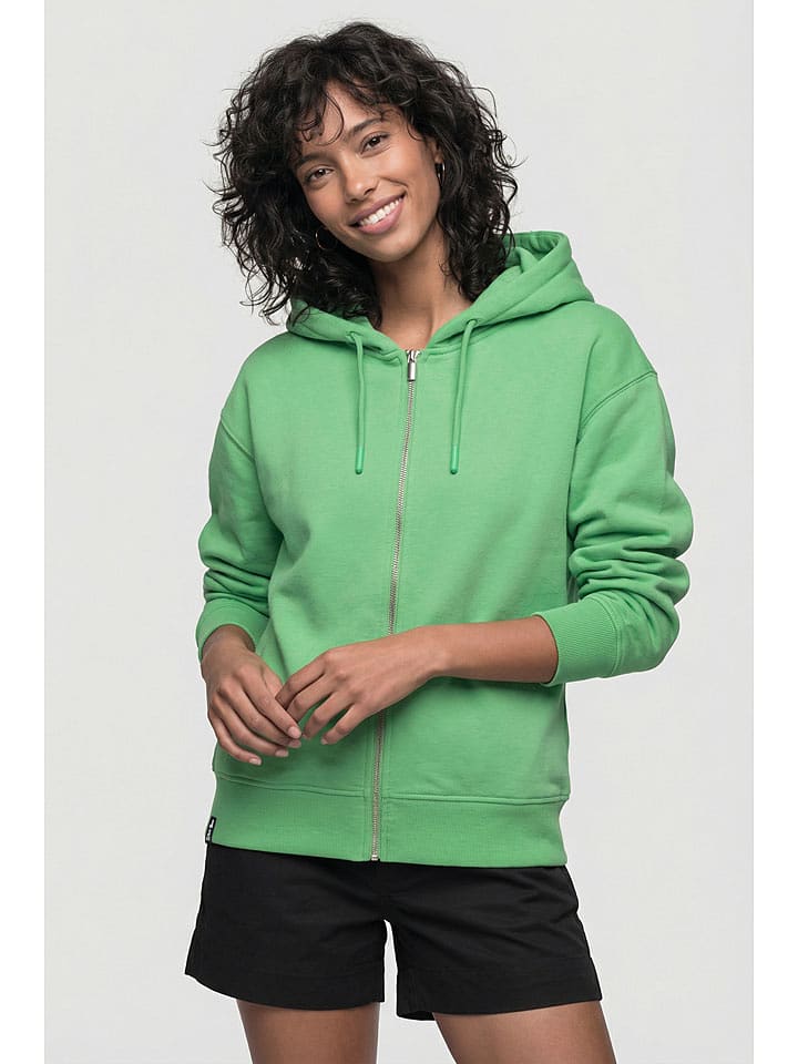 alife and kickin Sweatjacke "Liv" in Grün - M