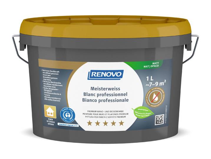 Renovo Meisterweiss spritzfrei 1 l Matt