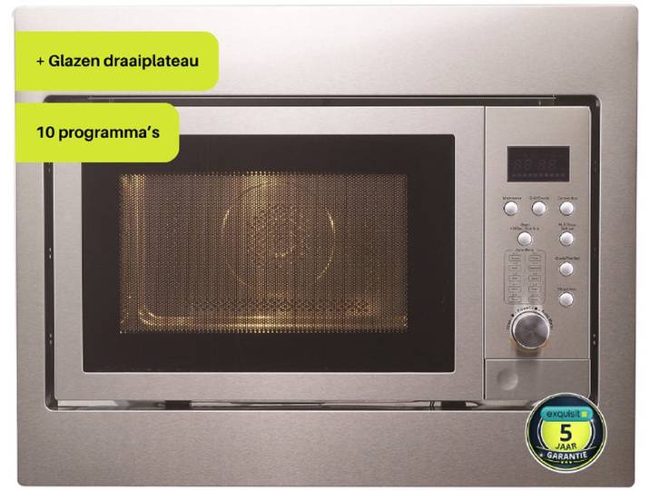 Exquisit EMW2546HI - Combi Magnetron Inbouw - 5 Jaar Garantie