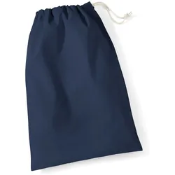 Westford Mill Baumwoll Utensilien Beutel Sportbeutel W115 navy M (30 x 45 cm)