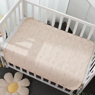 Uplifted Finds Diaper Changing Pad Waterproof Washable Reusable Cotton Nappy Mat For Newborn And Infant 50 X 70 Cm Bunny