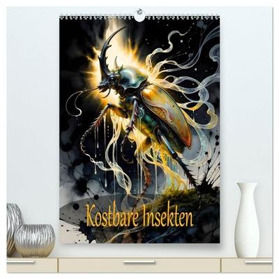Kostbare Insekten (hochwertiger Premium Wandkalender 2027 DIN A2 hoch), Kunstdruck in Hochglanz