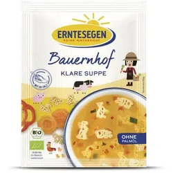 Erntesegen Bauernhof Klare Suppe bio