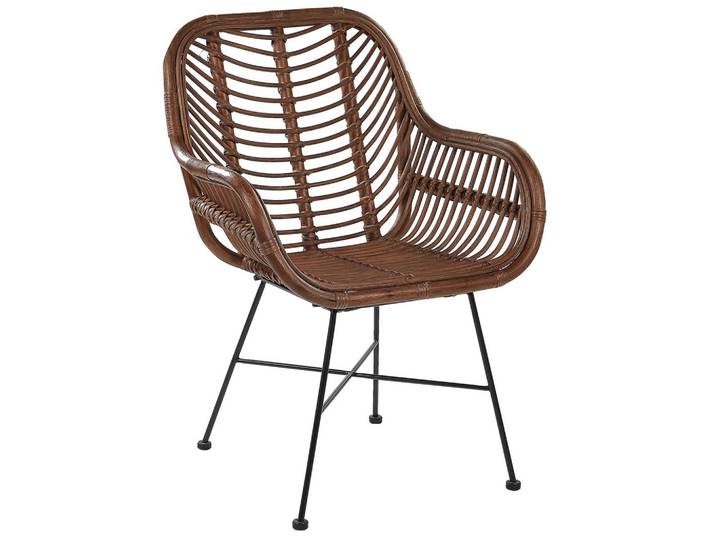 RATTANSTUHL Rattan Braun Canora