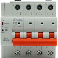 Pro 4CB C10, Sicherung grau, 4-Polig, 10A Nennstrom