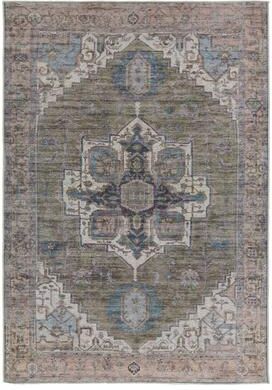 Juniper Home Chaplin Machine Washable Medallion Area Rug