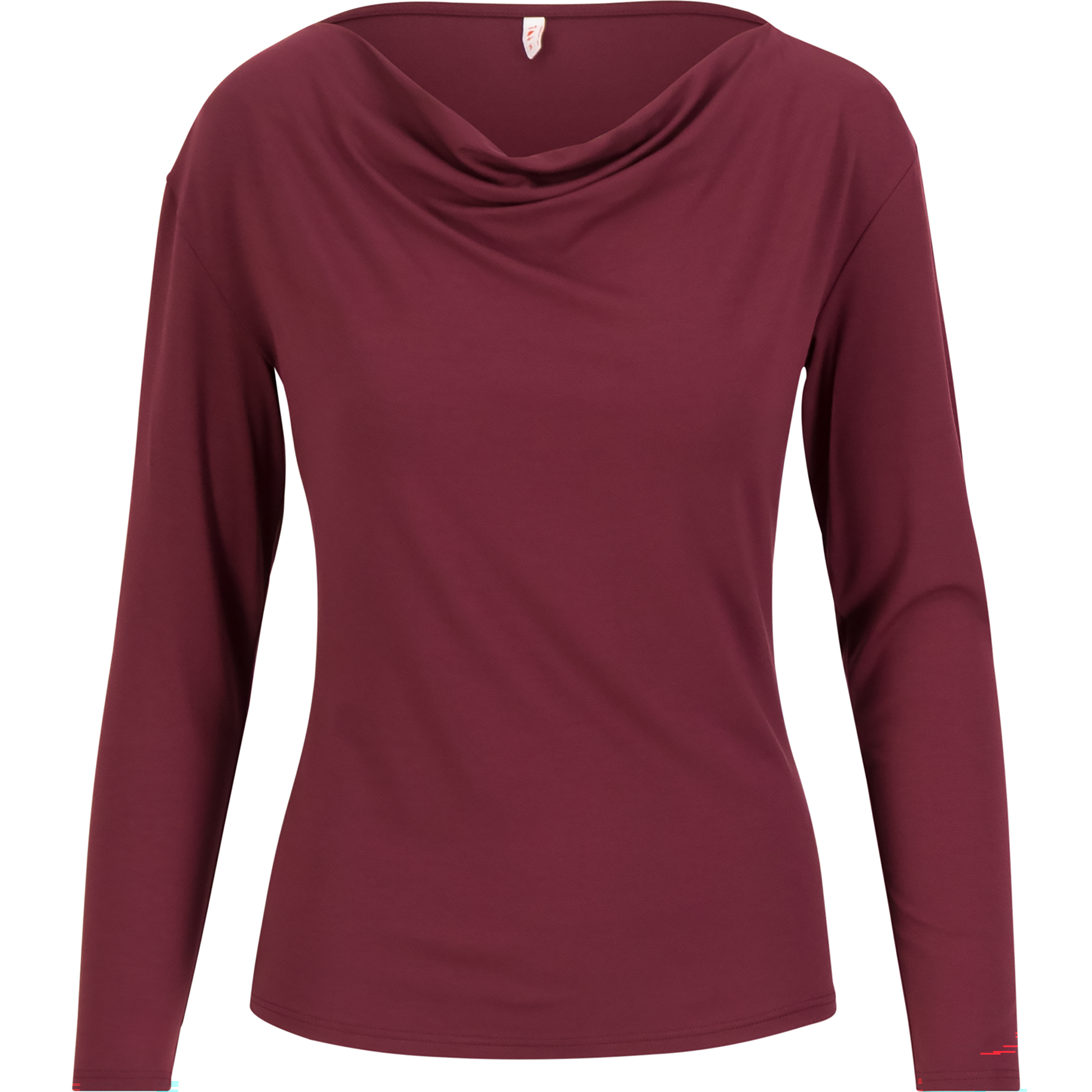 Blutsgeschwister Wishful Waterfall Damen Longsleeves rot Größe S Lifestyle Elastisch