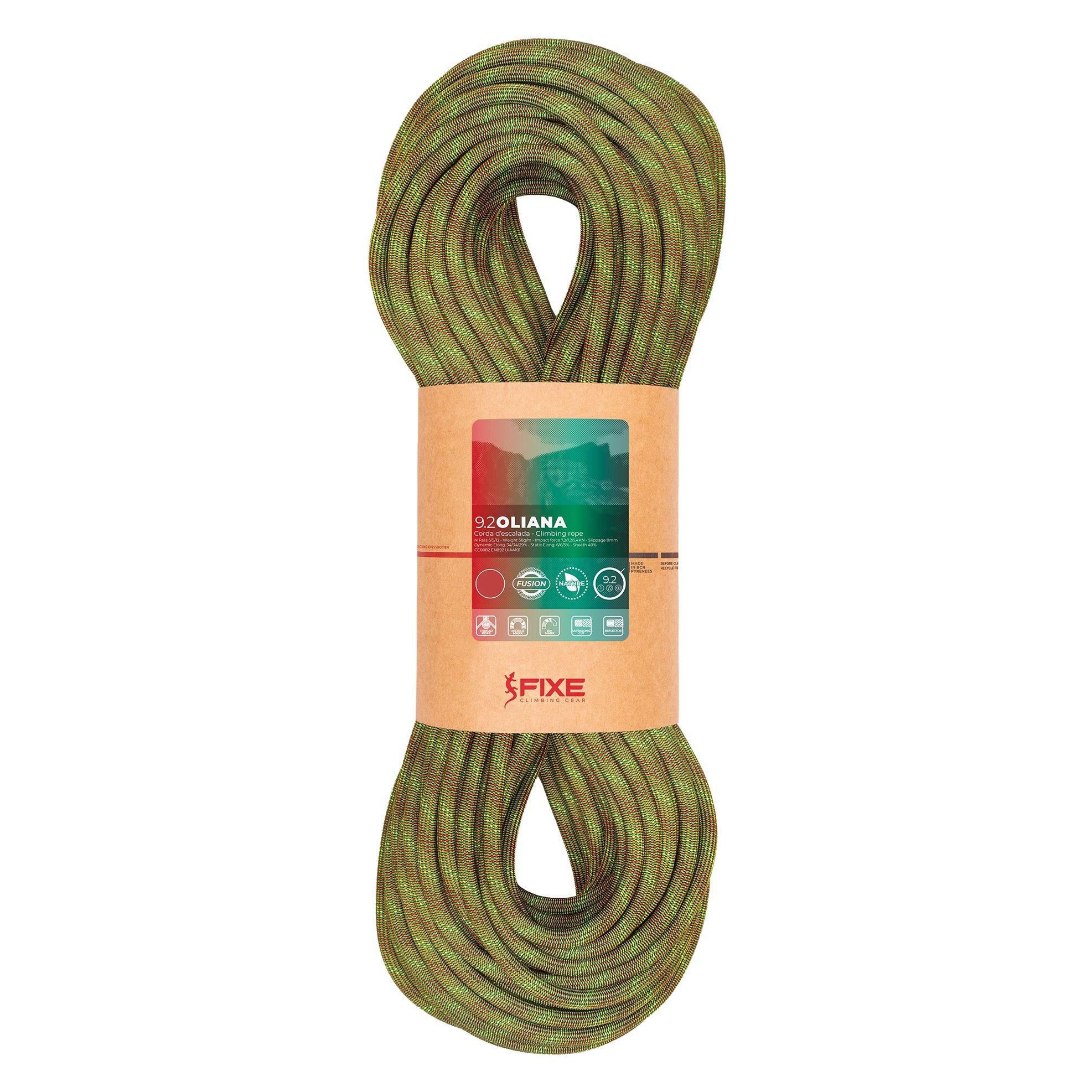 Lina dynamiczna Fixe Climbing Oliana 9 2 60 m - green (60 m) (584167)