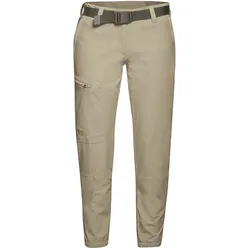 Maier Sports, Damen, Outdoorhose, Lulaka 7/8 (34, XS), Braun
